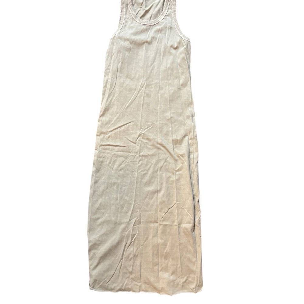 Double Zero Cream Maxi Dress